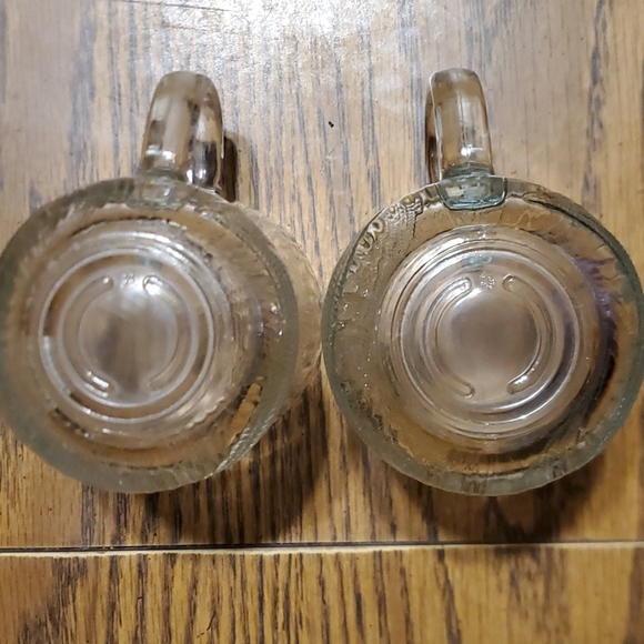 2 Vintage Arcoroc Canterbury Crocus Glassware Coffee Tea Mugs-EUC - Picture 3 of 5